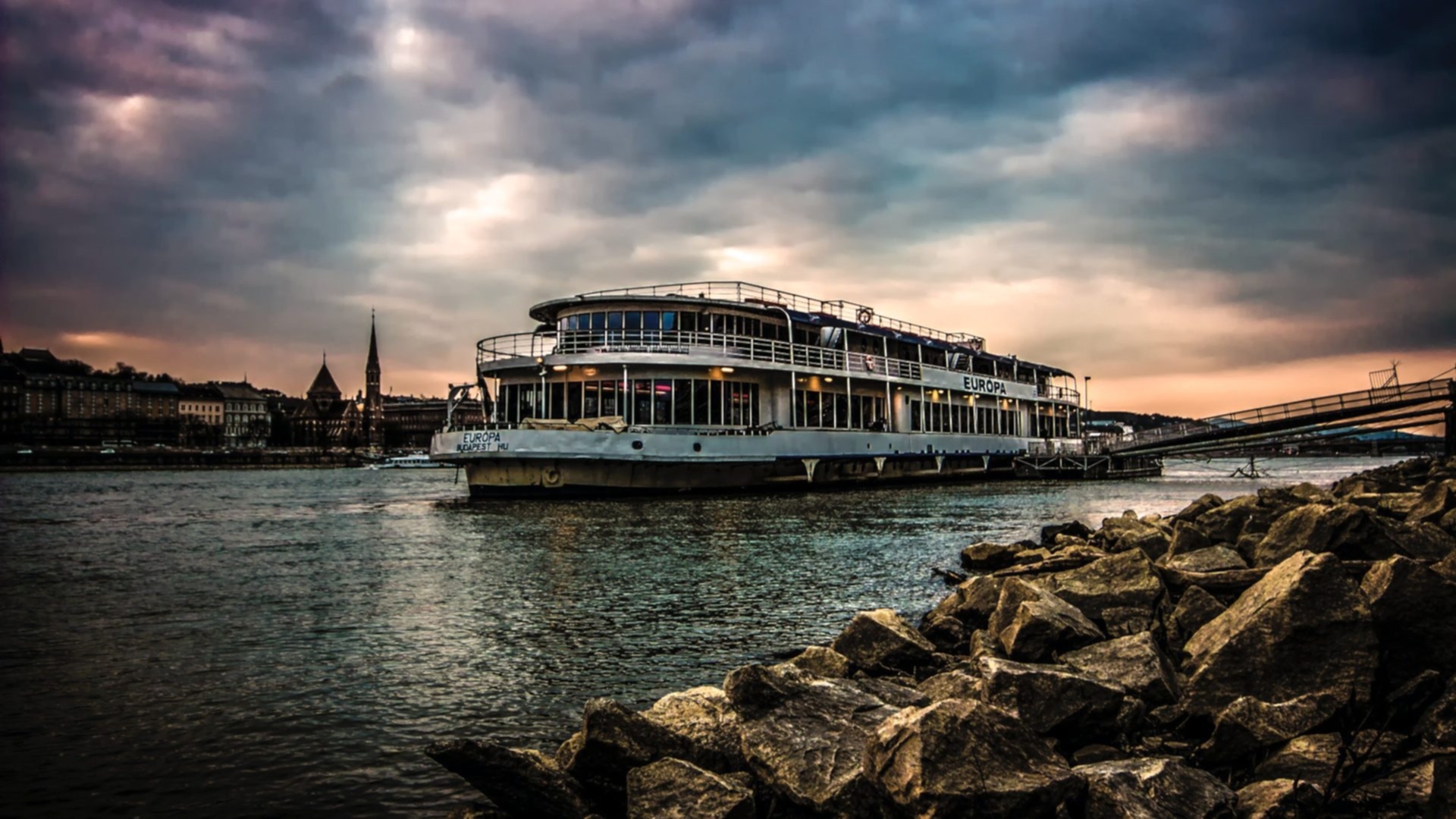 White Ferry Boat